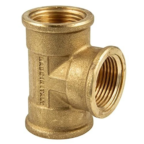 Messing T-Stück 1" Zoll