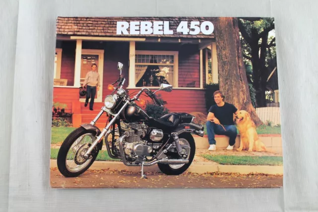 Original 1986 Honda Rebel 450 Dealer Sales Brochure
