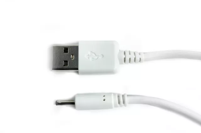 90cm USB White Charger Power Cable for Motorola MFV700 Camera Unit Baby Monitor