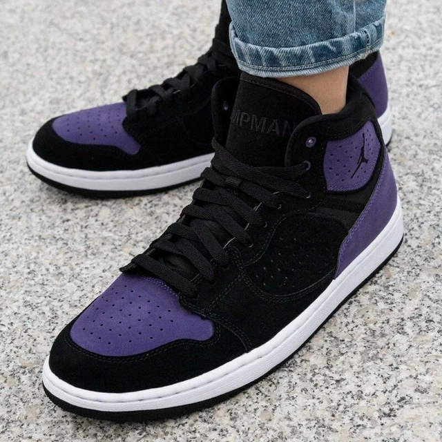 Nike jordan viola e nere Clearance