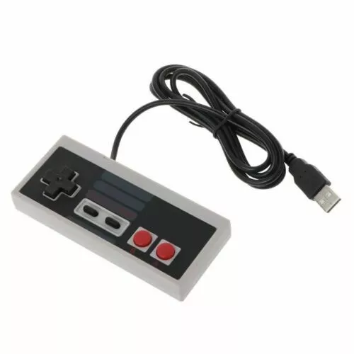 NES Style Classic Retro Game USB Controller Gamepad Joystick For PC