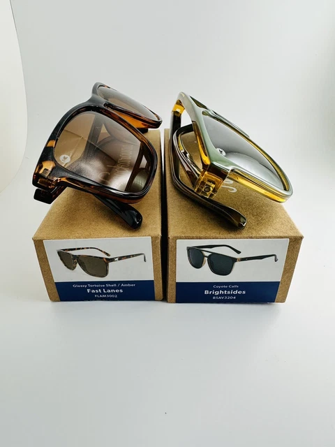 Knockaround Polarized Sunglasses Coyote Call Brightside & Tortoise Fast Lanes Knockaround Polarized Sunglasses Coyote Call Brightside & Tortoise Fast Lanes