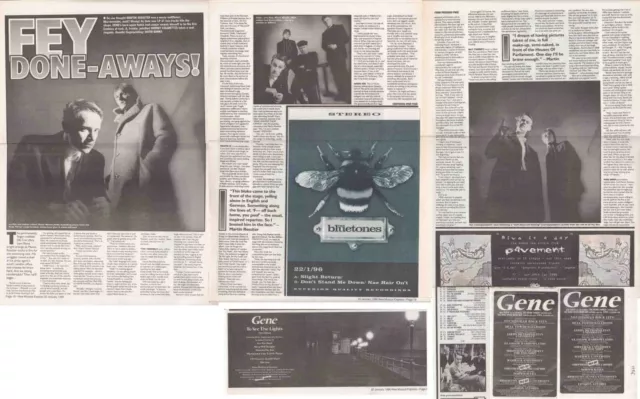 GENE : CUTTINGS COLLECTION - adverts interview