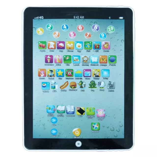 Learning Machine Tablet Toy English Language Educational Toy for Toddlers Kids