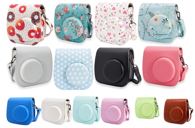 Camera Case for Fujifilm Instax Mini 9 Mini 8 Mini 8+ Instant Camera with Strap