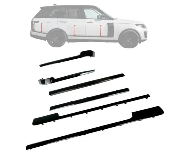 Für Range Rover Türverkleidung schwarz 6 Stück Formen Vogue Autobiographie 13-21 L405