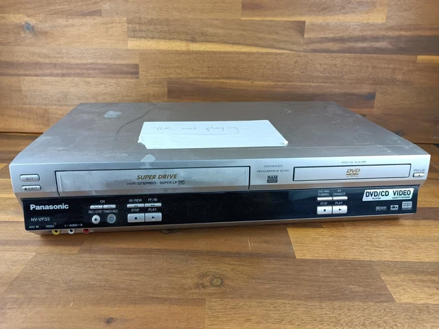 【整備済】パナソニック NV-VP33 ビデオデッキ DVD Amazon | Panasonic ビデオ一体型DVDプレーヤー NV-VP33-S | DVD