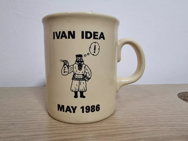 Ivan Idea May 1986 Norfolk & Norwich Hospital Tea Coffee Mug Vintage Nursing