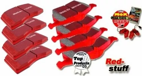 EBC Brake Pads Redstuff Front + . Rear for BMW 5er (F10 F11 F18