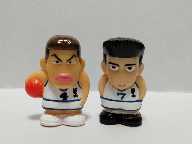 Slam Dunk Finger Figure Lingnan Sendo Akira Jun Uozumi Set Of hjD08