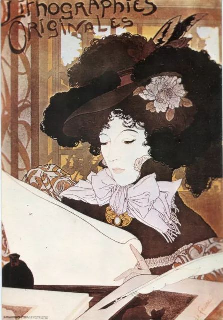 Cpsm / Carte Postale / Illustrateur / Lithographies Originales