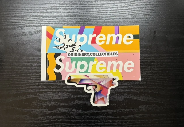 Authentic supreme hot sale stickers