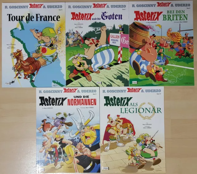 Comics Asterix & Obelix Sammlung Band 6,7,8,9,10,ungelesen/neuwertig 1A