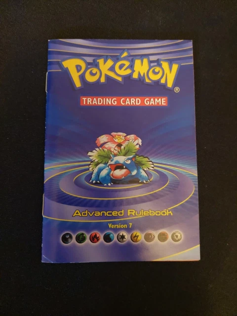 POKEMON TCG RULEBOOK Advanced Version 7 $22.95 - PicClick AU