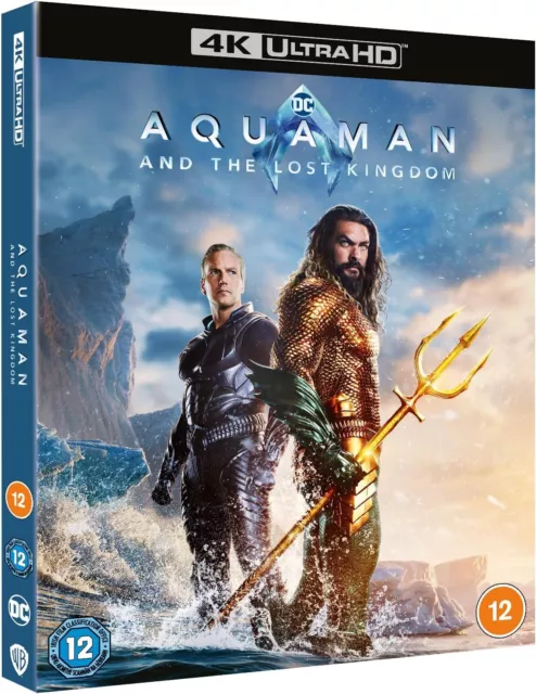 Aquaman and the Lost Kingdom 4K UHD, Blu-ray, DVD