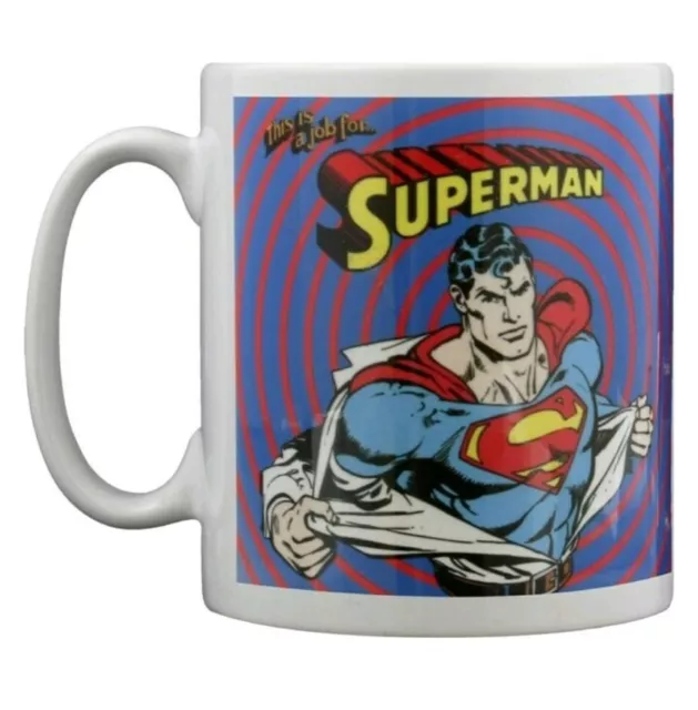 Tasse À Thé Café Superman Dc Comics Originaux Céramique - Pyramide Originale