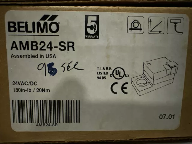 Belimo Amb24-Sr Damper Actuator 🇺🇸🇺🇸