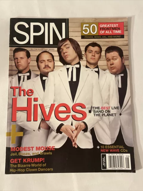 2004 August, SPIN Magazine, THE HIVES, Modest Mouse, Get Krump! (CP421)