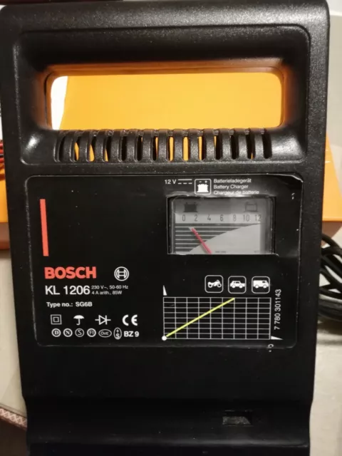 BOSCH KL-1206 SG6B - Carica Batterie portatile 12V - Auto Moto DA