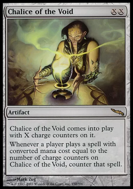 Mtg Chalice Of The Void Foil Italian Played - Calice Del Nulla - Mrd - Magic