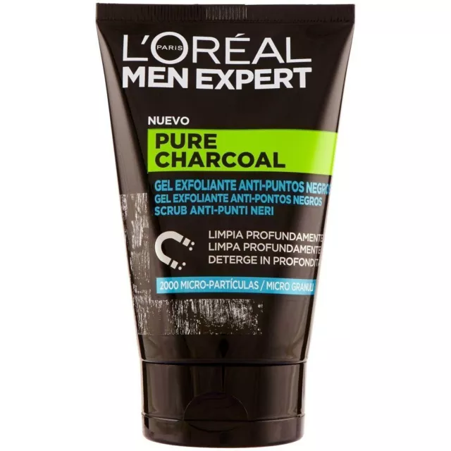 L'Oreal Paris Männer Expertise Gel Peeling Anti Punkte Schwarze 100 ML -