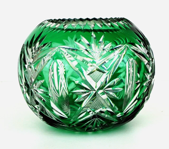 Vase Red Ball Crystal Of Saint Louis modèle11