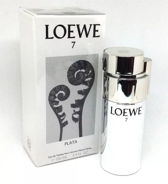 Loewe 7 PLATA 100 ml. eau de toilette pour Homme spray 3.4 Fl. Oz.