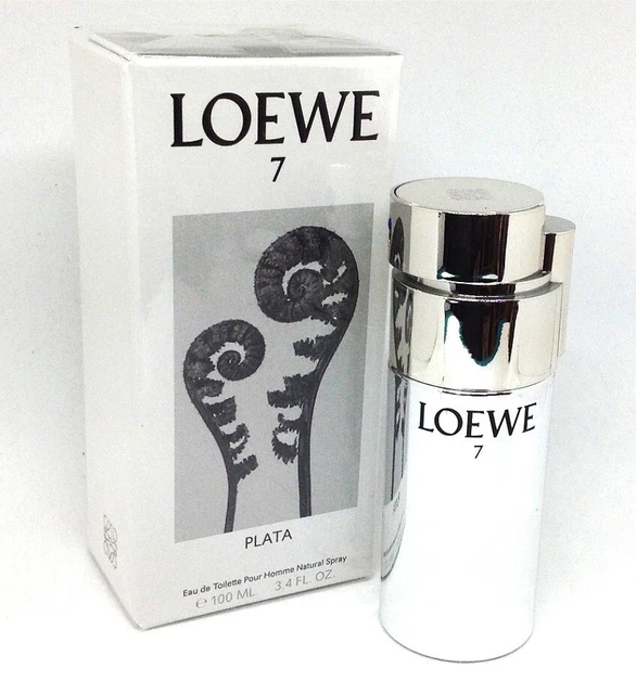 Loewe 7 PLATA 100 ml. eau de toilette pour Homme spray 3.4 Fl. Oz.