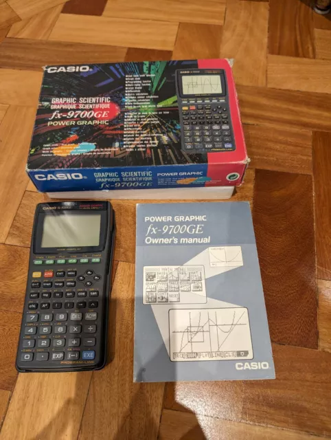 CASIO FX 9700GE GRAPHIC Scientific Calculator used working well