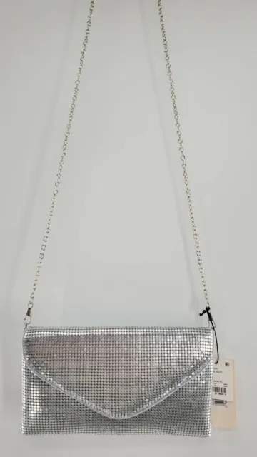Estee & Lilly Womens One Size Shoulder Bag Silver