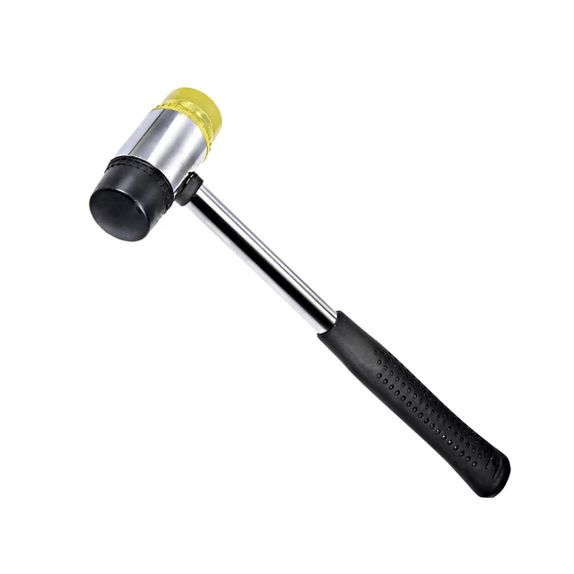 Replaceable Double Face Rubber Nylon Soft Hammer Mallet, 40mm