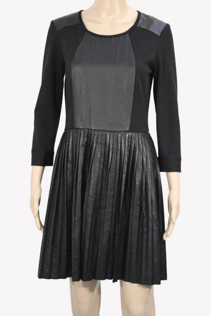 French Connection Robe Femmes Gr. 38 (Royaume-Uni 12) Noir De Shiftkleid Robe