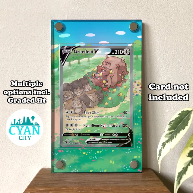 greedent v pokemon card Crown Zenith Pokemon Card, Greedent V 120/159 Ultra Rare
