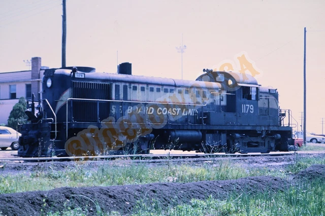Vtg Train Slide 1179 SCL Seaboard Coast Line Railroad X3M133