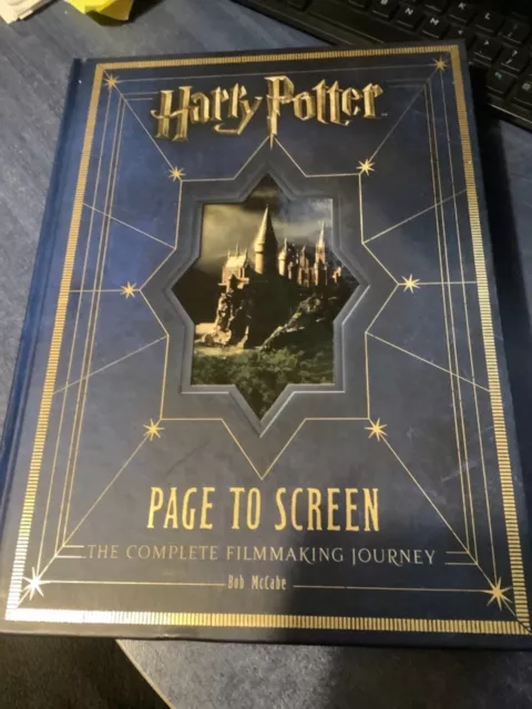Harry Potter Page To Screen The Complete Filmmaking Journey Bob McCabe Hardback