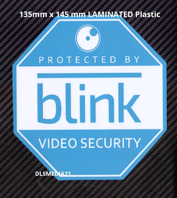 protected by blink stickers