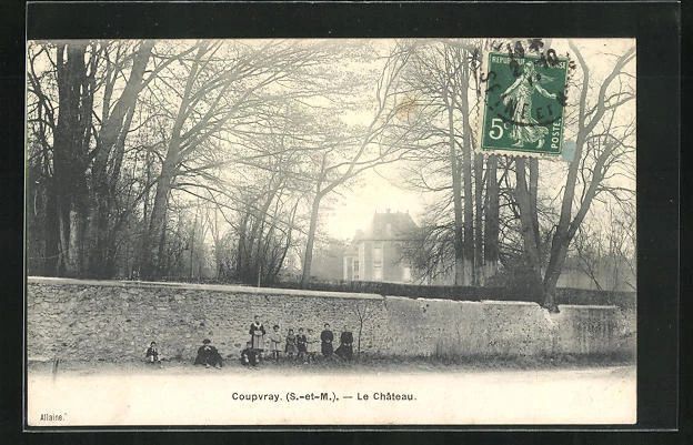 CPA Coupvray, Le Chateau