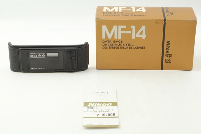 LCD Works [Near Mint in Box] Nikon MF-14 Date Back For Nikon F3 F3HP From JAPAN