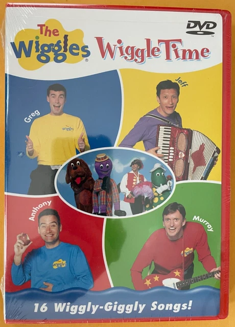 Wiggle Time THE WIGGLES - Wiggle Time - 16 Wiggly-Giggly Songs DVD New Factory ...