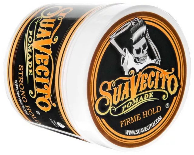 2X Suavecito Firme Hold Pomade 113g/WATER SOLUBLE/MEDIUM SHINE/ STRONG HOLD