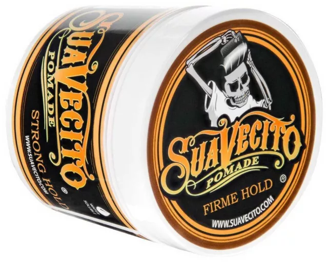 Suavecito Firme Hold Pomade 113g/WATER SOLUBLE/MEDIUM SHINE/ FIRM STRONG HOLD