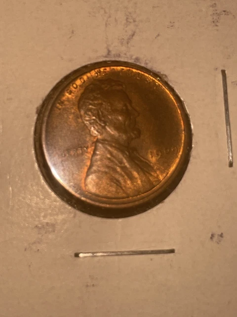 1909 P VDB Lincoln Wheat Cent Brilliant Uncirculated Red Brown BU Toned Penny