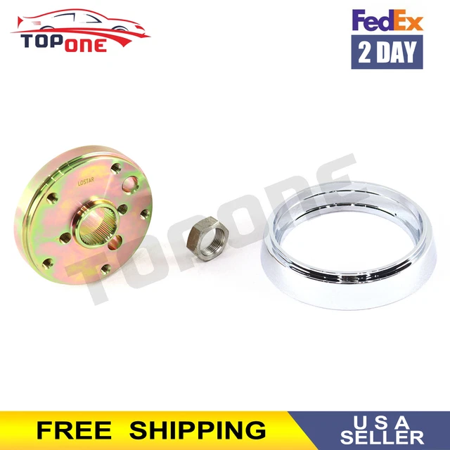 T03 Kenworth Big Rig Steering Wheel Hub Adapter - 5 Hole Forever Sharp T03 Steering Wheel Hub Adapter For Kenworth Big Rig Trucks - 5-Hole Pattern Car &amp; Truck Wheel Spacers, Adapters