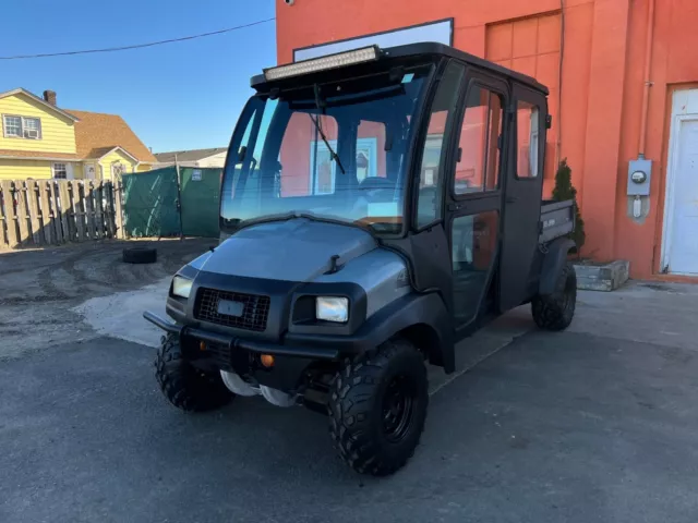 Clean Club Car Carryall 1700 Kubota Diesel 4X4 Crew Cab Heater Road Package
