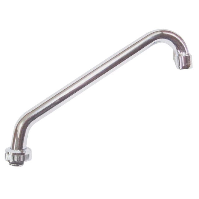 United States Hardware 9 In. Chrome Faucet Spout P-033AB United States Hardware