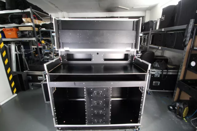 Portable video production unit flight case