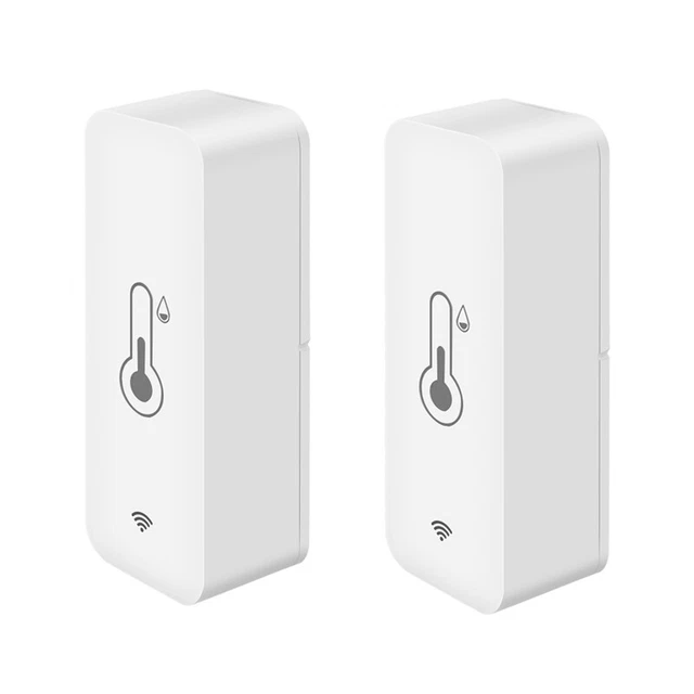 2 pz Tuya sensore di temperatura e umidità WiFi APP monitor remoto per 5791