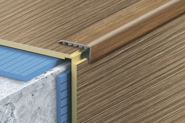 Cezar Stair Edge Profile Threshold Angle (Various Corners, Lengths)