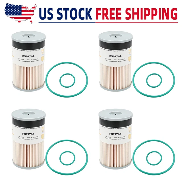 FUEL WATER SEPARATOR Filter For Cummins ISX Paccar MX FS19765 FS19763