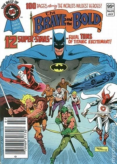 Best of DC Blue Ribbon Digest #26 FN 1982 Stock Image
